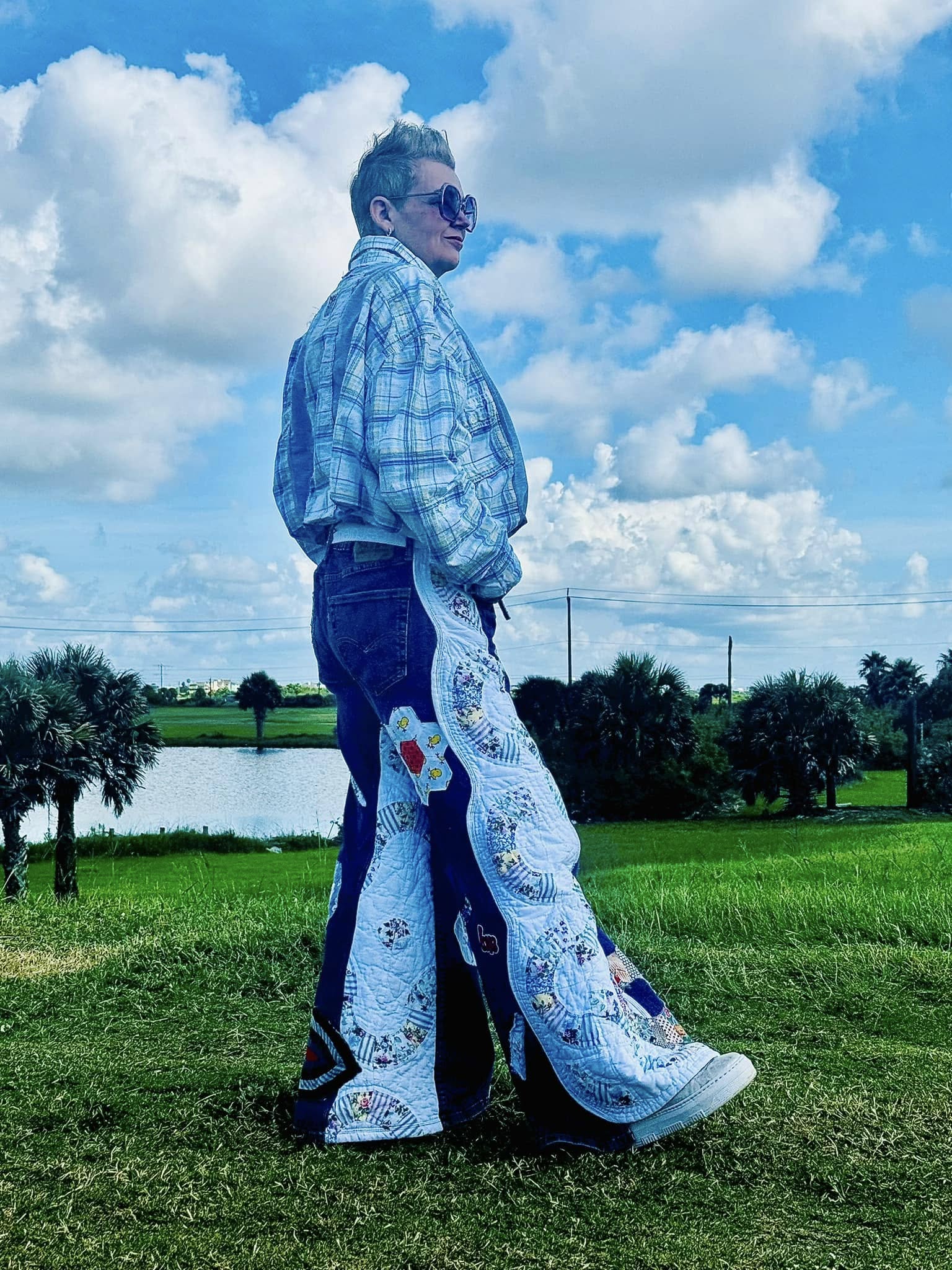 Custom Upcycled Jeans — Reinvented Denim with a Gutsy Edge