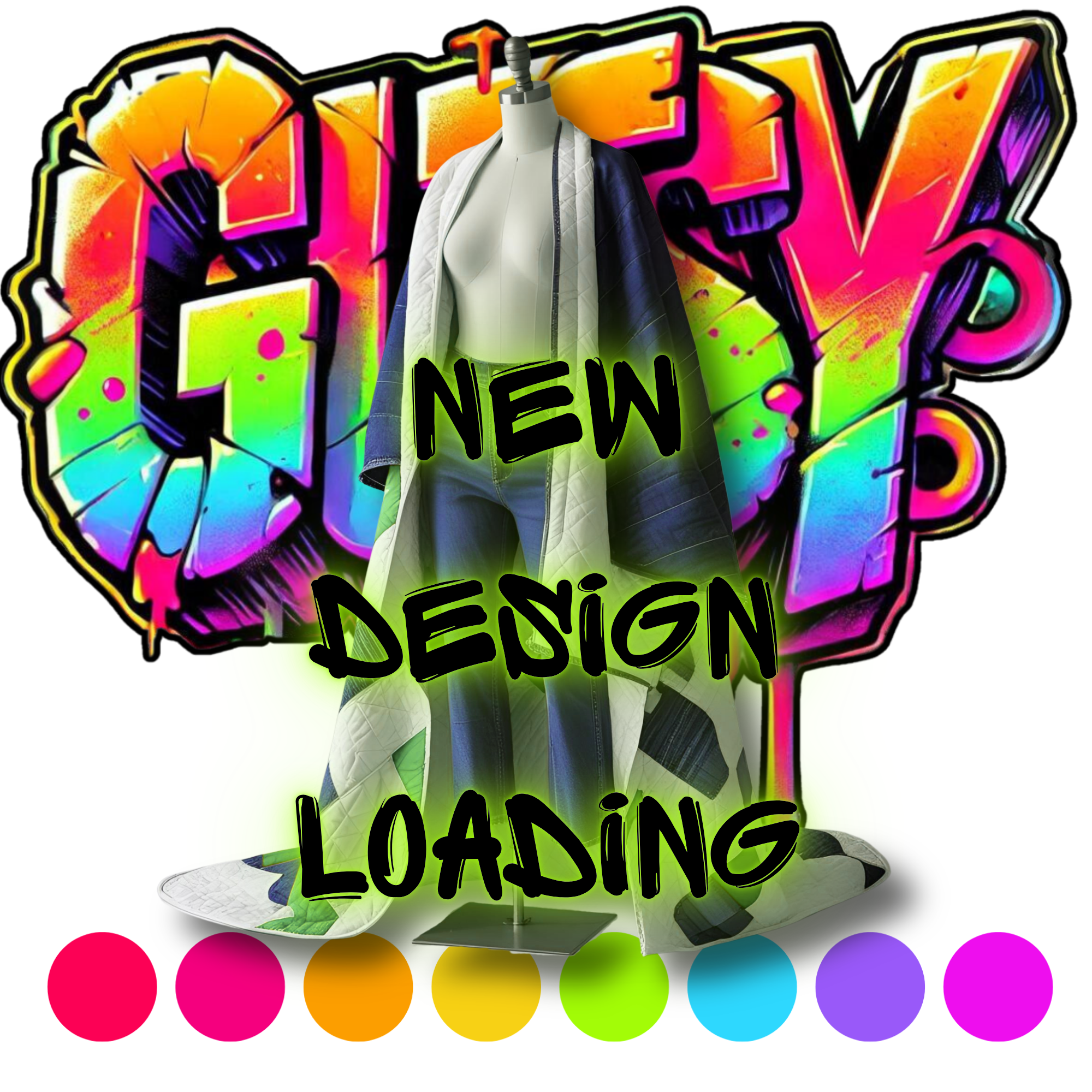 Custom Designed Gutsy Cloak — A Bold, Blanket-Soft Work of Wearable Art