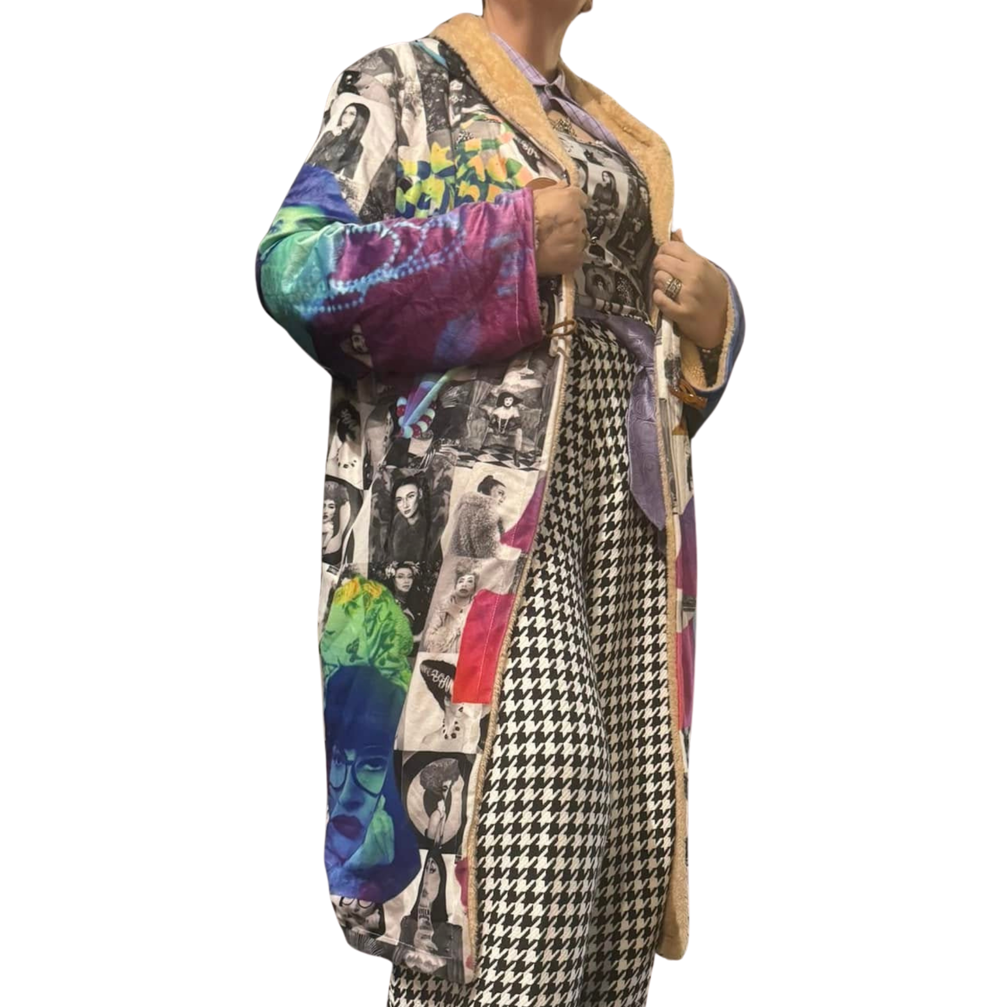 Custom Designed Gutsy Cloak — A Bold, Blanket-Soft Work of Wearable Art