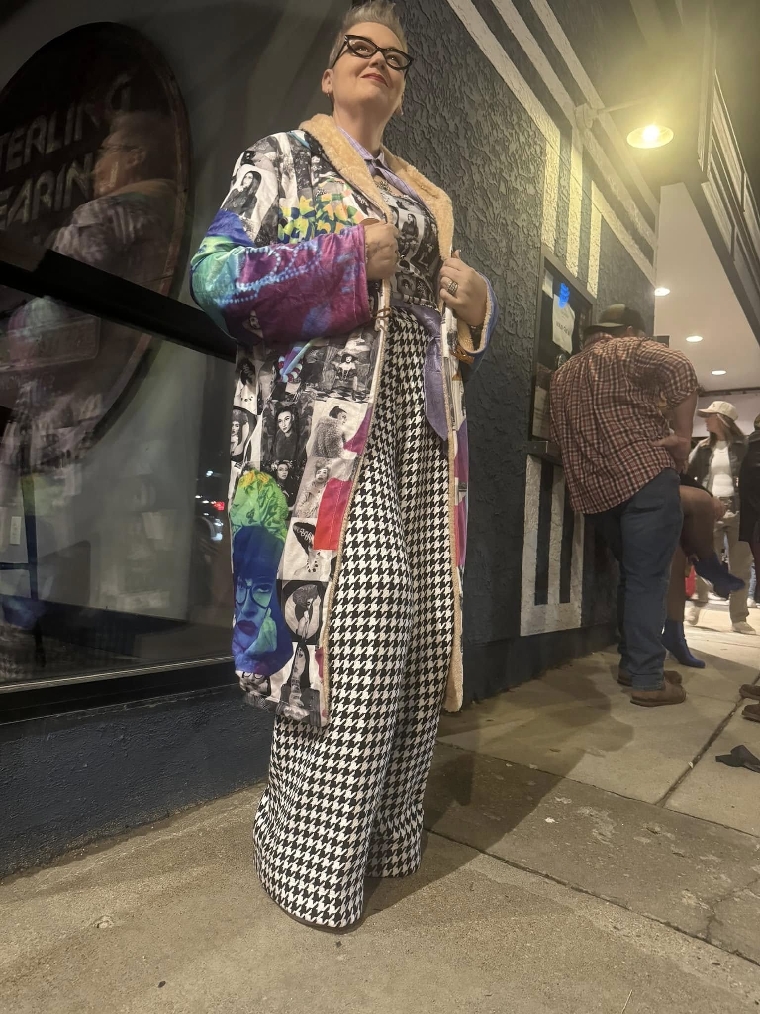 Custom Designed Gutsy Cloak — A Bold, Blanket-Soft Work of Wearable Art